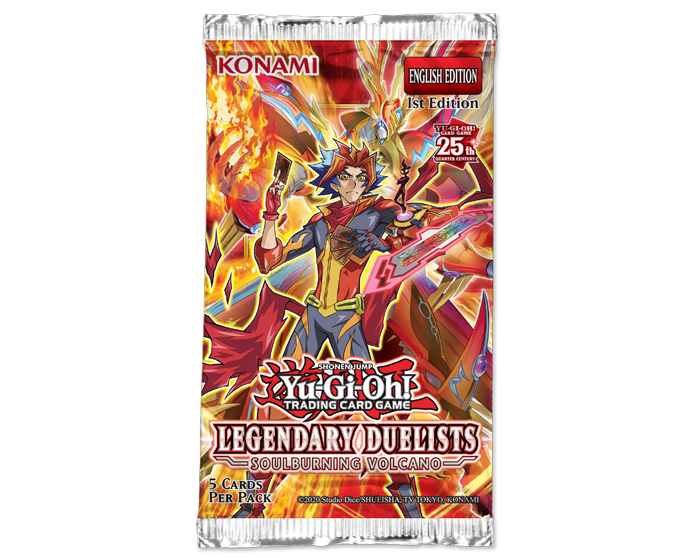 YU-GI-OH LD SOULBURNING VOLCANO BOOSTER PACK