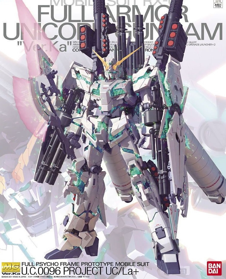 MG 1/100 FULL ARMOR UNICORN GUNDAM VER.KA