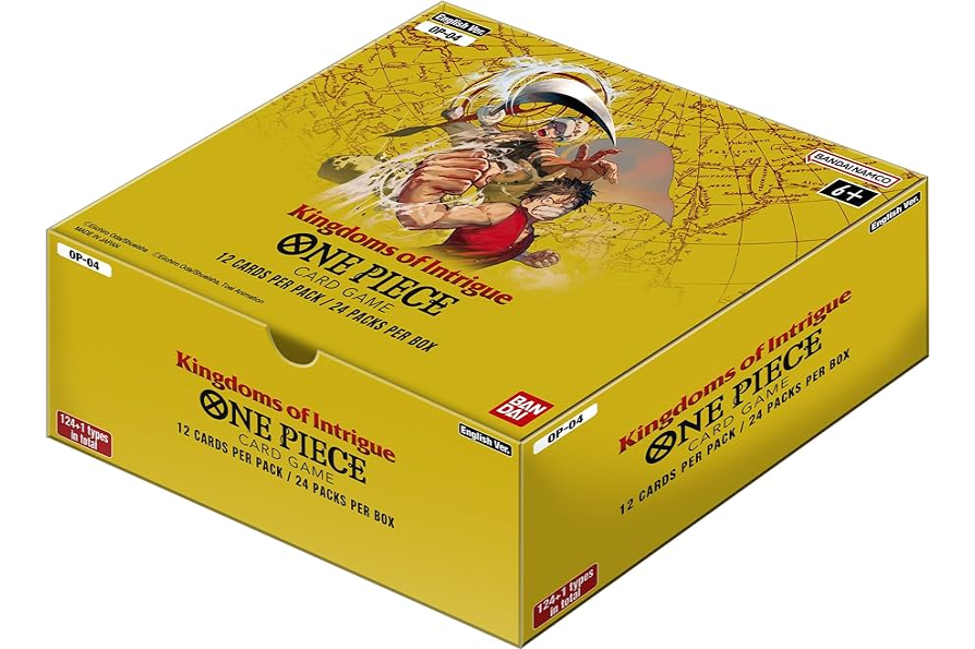 ONE PIECE CARD GAME OP04 KINGDOMS OF INTTRIGUE BOOSTER BOX