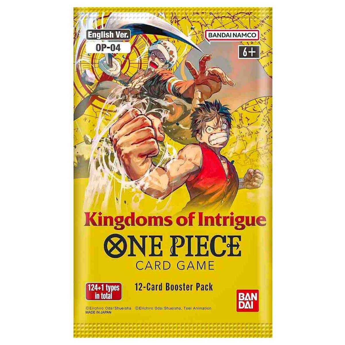 ONE PIECE CARD GAME OP04 KINGDOM OF INTRIGUE BOOSTER PACK