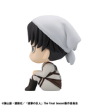 Load image into Gallery viewer, (Pre-order) Megahouse Lookup Attack on Titan Levi Cleaning up Ver. &amp; Mikasa Ackerman set【with gift】
