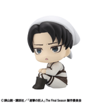Load image into Gallery viewer, (Pre-order) Megahouse Lookup Attack on Titan Levi Cleaning up Ver. &amp; Mikasa Ackerman set【with gift】
