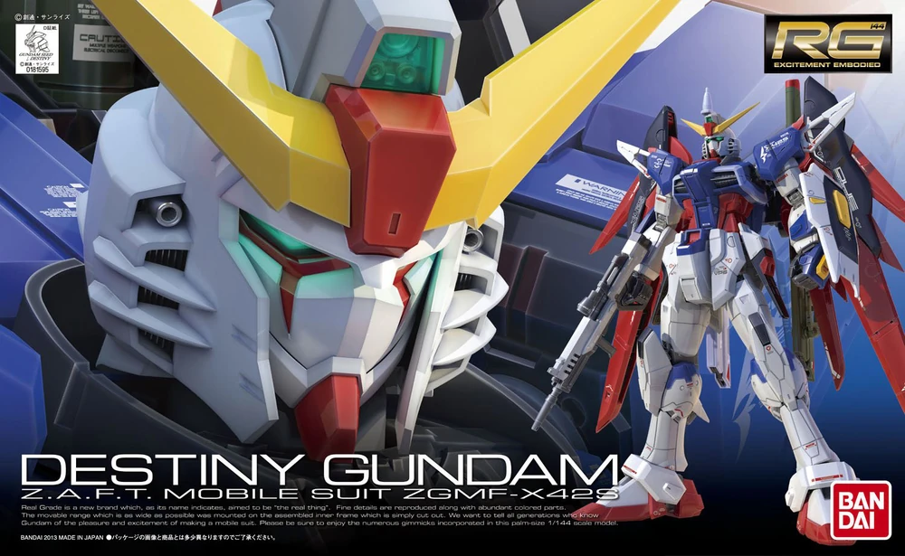 RG 1/144 DESTINY GUNDAM