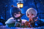 Load image into Gallery viewer, Shion and Nezumi Chibi Figures: A Distant Snowy Night Ver.
