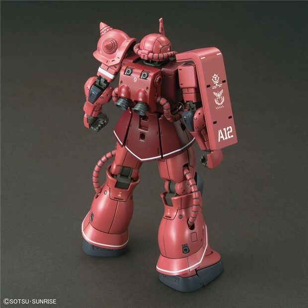 HG GTO 1/144 ZAKU II (RED COMET VER.)