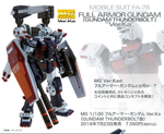 Load image into Gallery viewer, MG 1/100 FA-78 FULL ARMOR GUNDAM (THUNDER BOLT)
