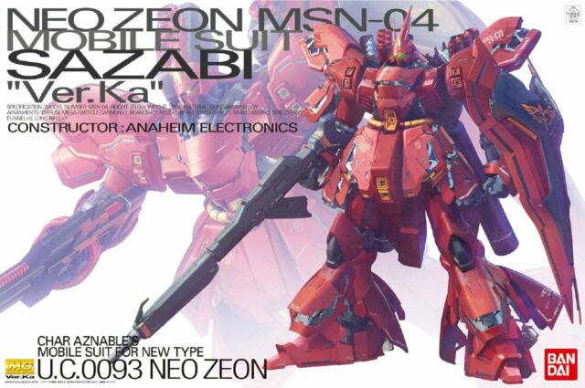 MG 1/100 MSN-04 SAZABI VER.KA